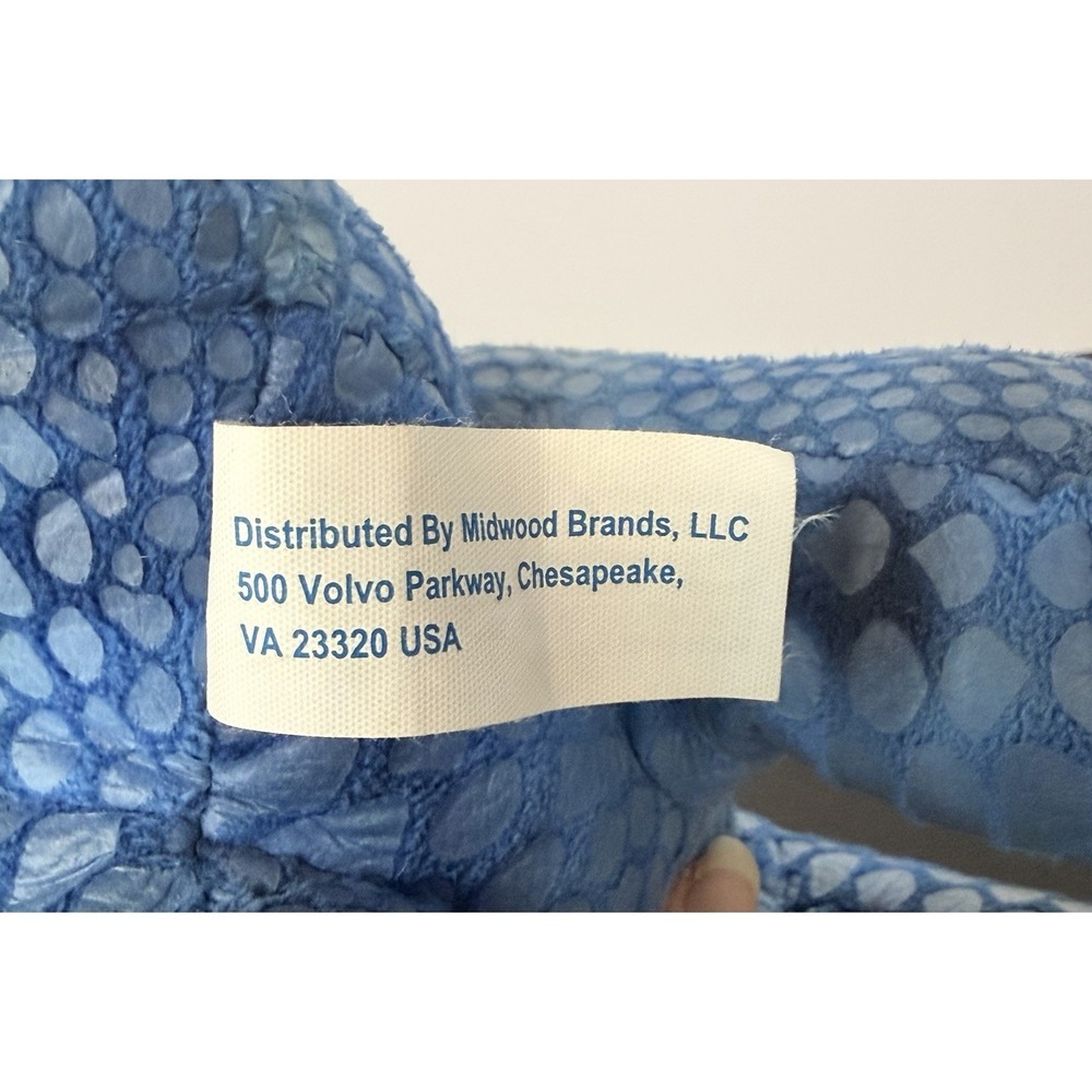 Dinosaur Plush Midwood Brands Triceratops Metallic Scale Green Blue Multi - Picture 8 of 9